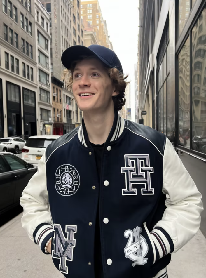 Hunter Reilly attending New York Fashion Week for Reilly Talent